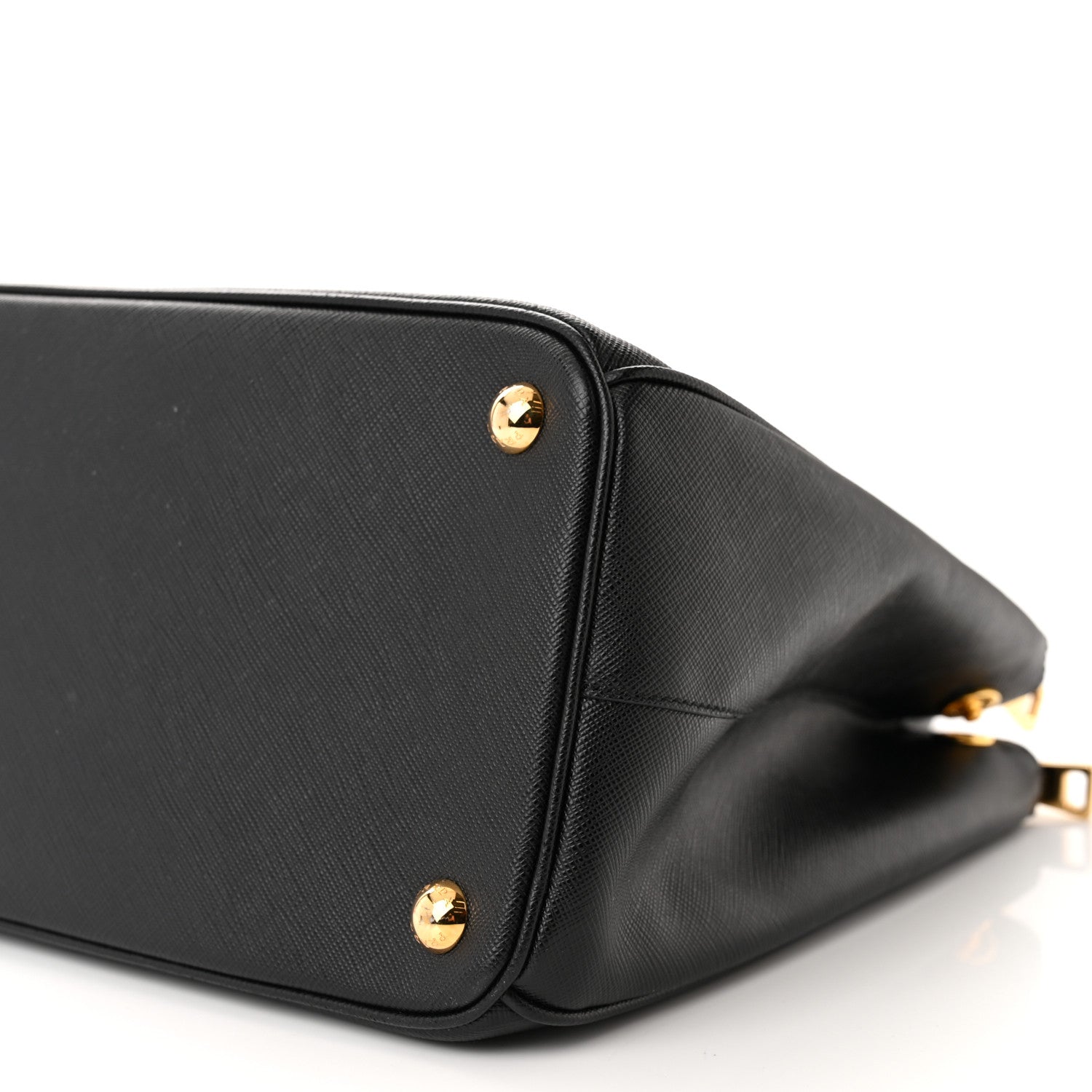 Prada Saffiano Lux Large Galleria Double Zip Tote Black 9 of 13