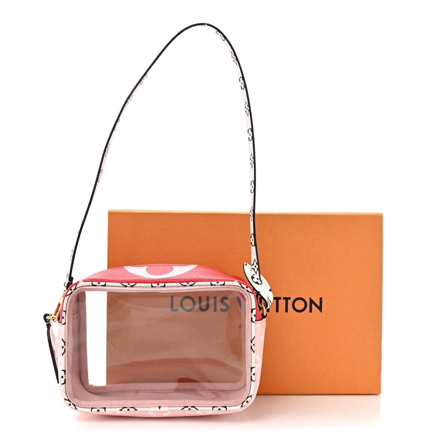 Louis Vuitton Monogram Giant Beach Pouch Rouge 10 of 10