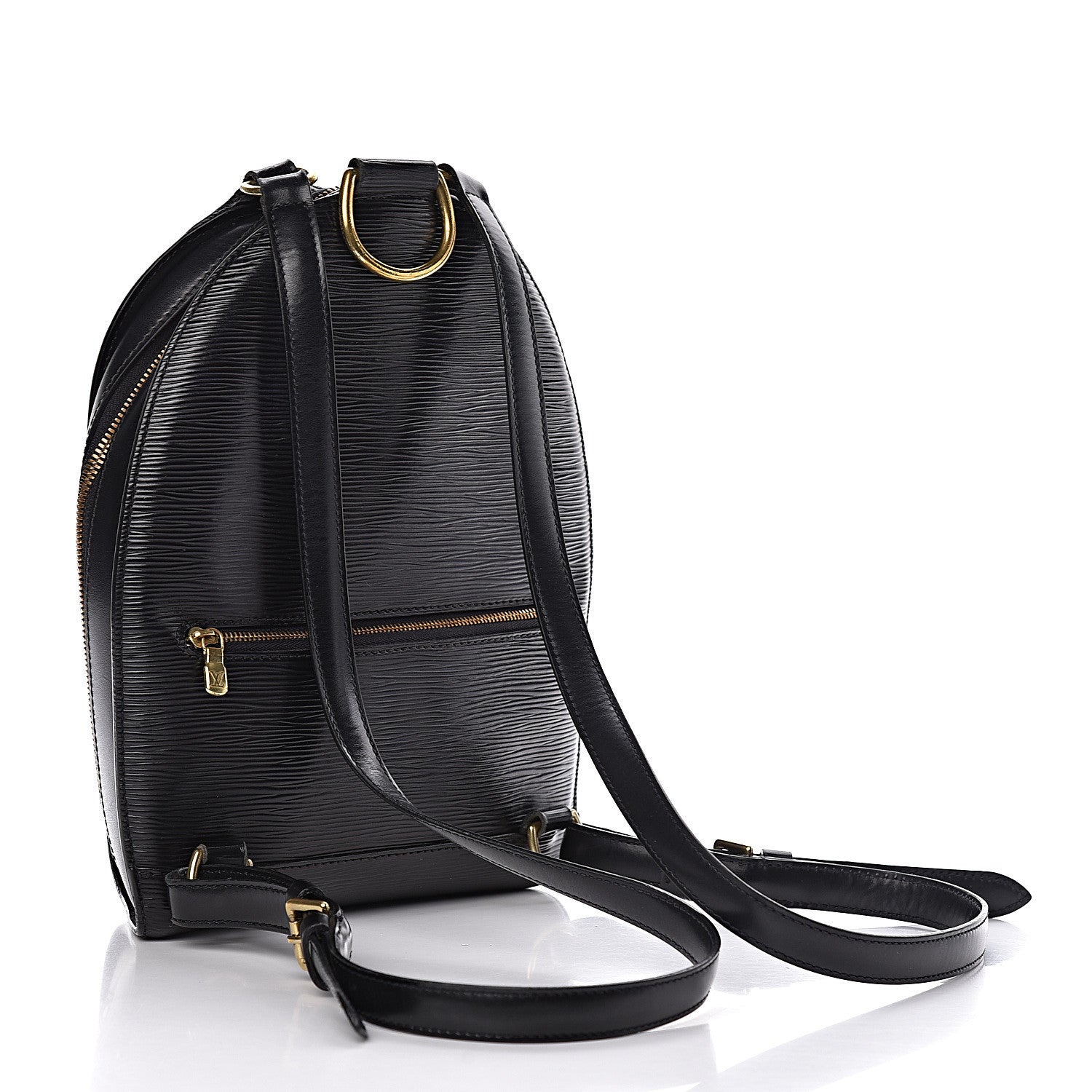 Louis Vuitton Epi Mabillon Backpack Black 3 of 12