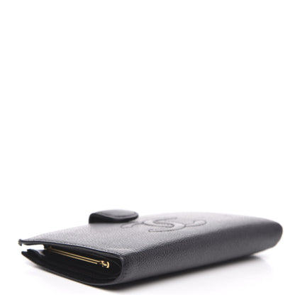Chanel Caviar Timeless CC French Wallet Black 4 of 16