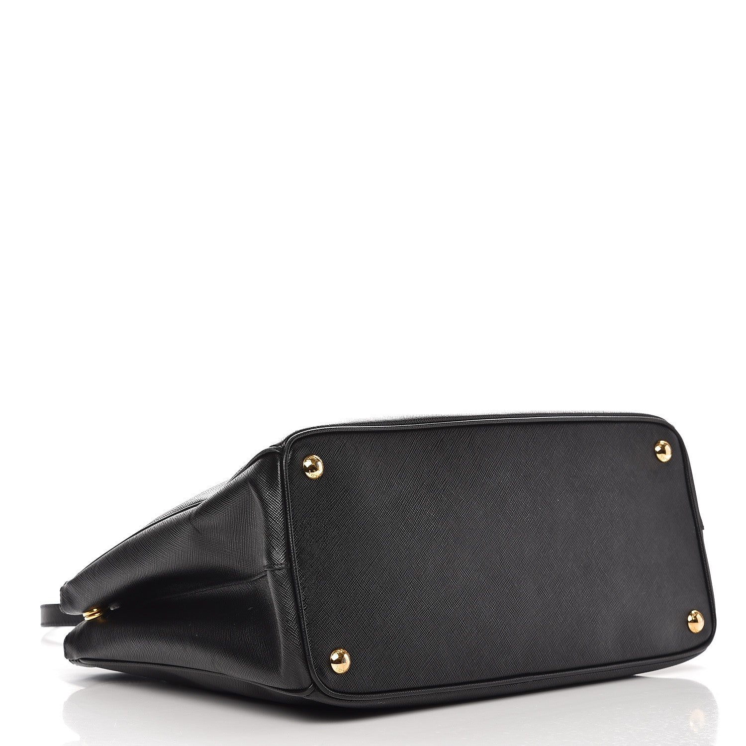 Prada Saffiano Medium Galleria Double Zip Tote Black 5 of 15