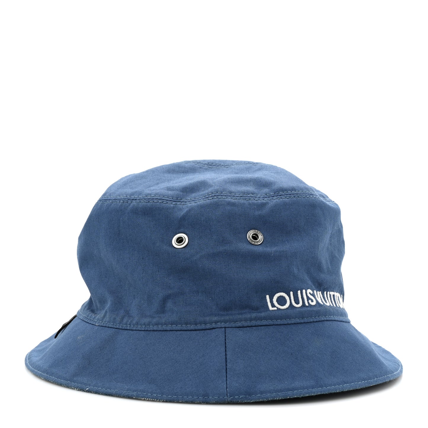 Monogram Denim Transformable Bob Bucket Hat Blue