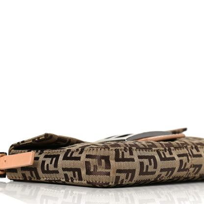 Fendi Zucchino Mini Baguette Brown 8 of 9