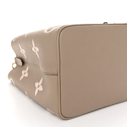 Louis Vuitton Empreinte Monogram Giant Neonoe MM Tourterelle Creme 9 of 10