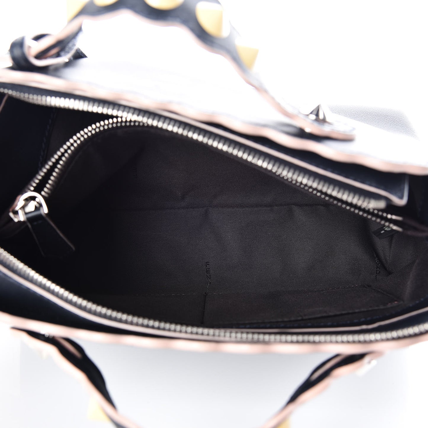 Vitello Dolce Scalloped Studded Medium By The Way Boston Bag Blu Notte