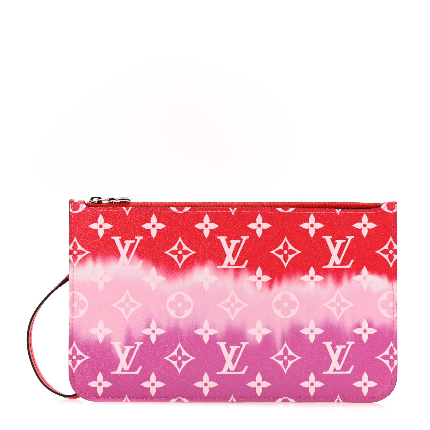 Louis Vuitton Monogram Escale Neverfull MM GM Pochette Rouge 1 of 8