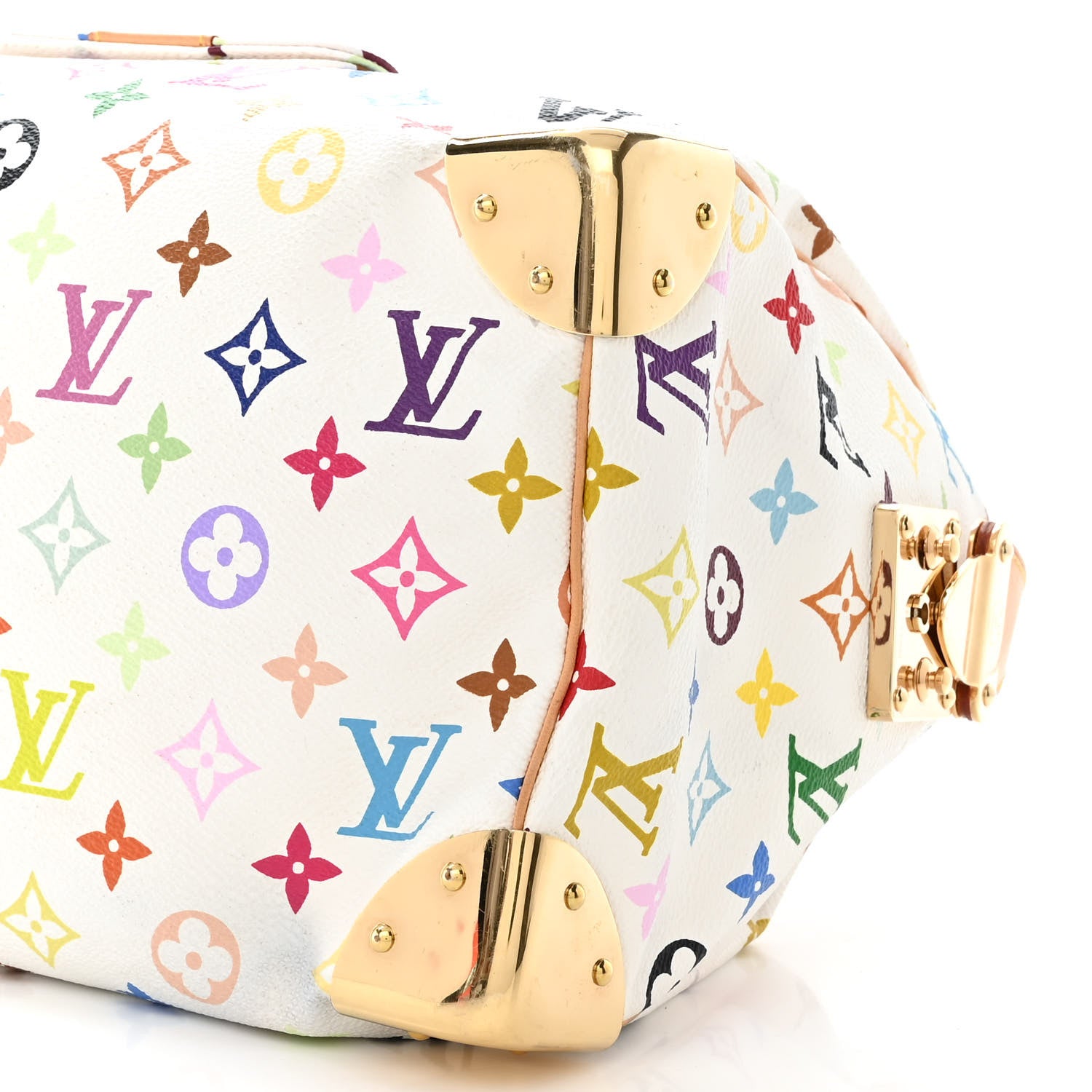 Louis Vuitton Monogram Multicolor Speedy 30 White 10 of 13