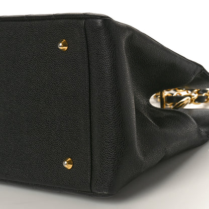 Chanel Caviar Quilted Grand Timeless Tote GTT Black 12 of 12