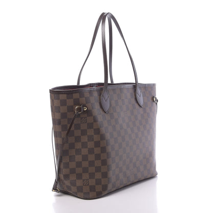 Louis Vuitton Damier Ebene Neverfull MM 3 of 10