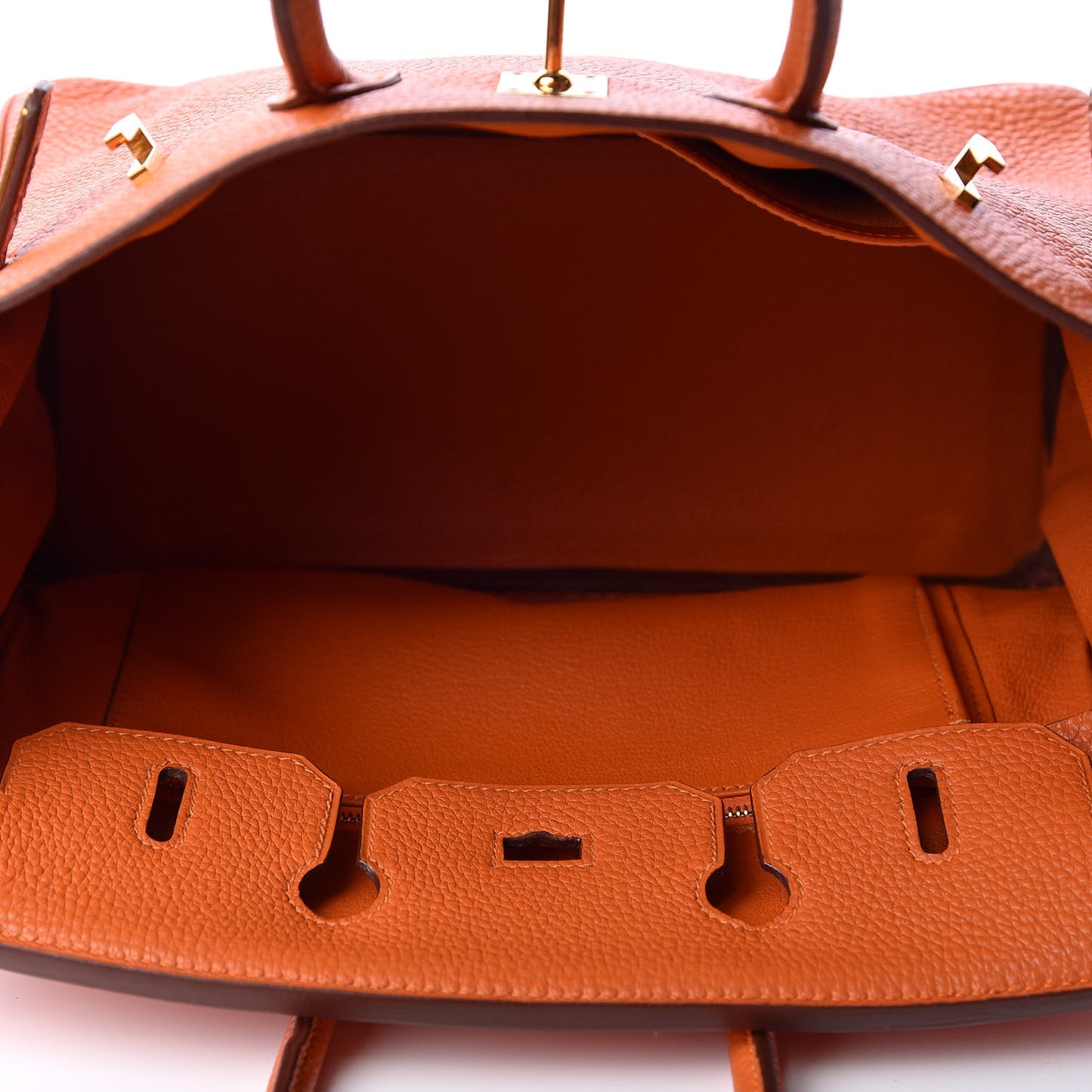 Togo Birkin 25 Orange
