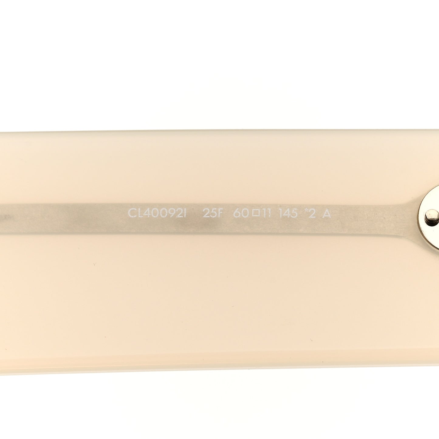 Rectangular Sunglasses CL400921 Transparent White