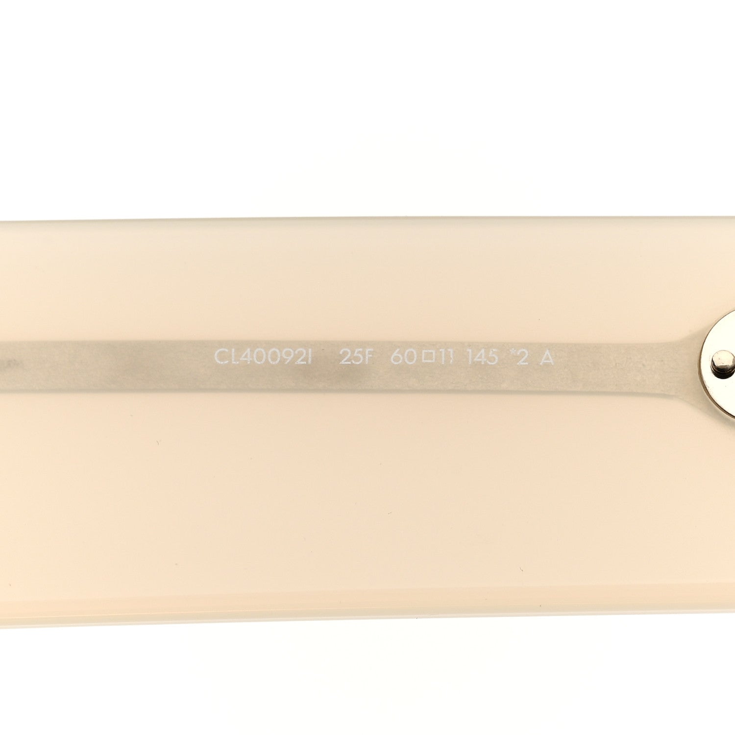 Celine Rectangular Sunglasses CL400921 Transparent White 5 of 7