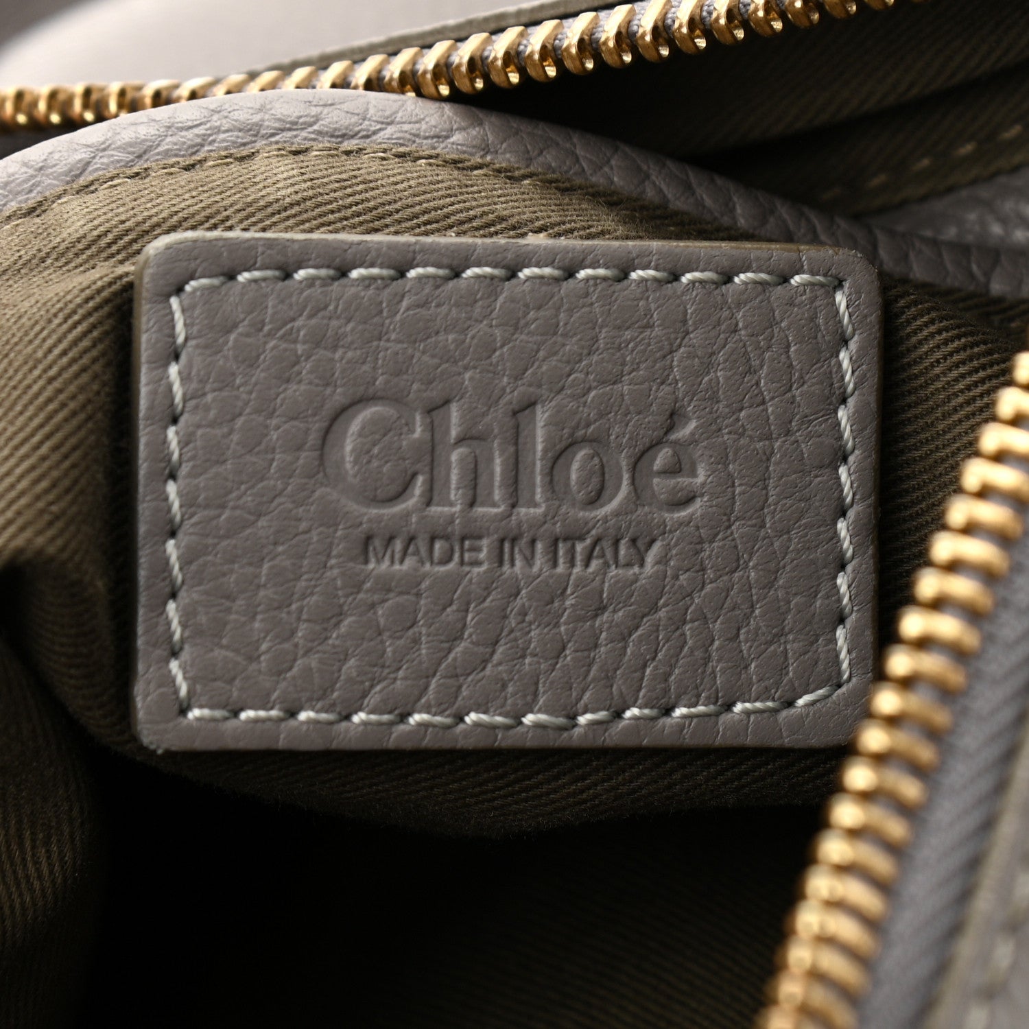 Chloe Calfskin Medium Marcie Satchel Cashmere Grey 6 of 10