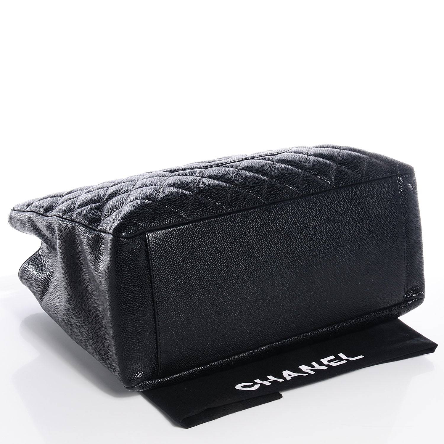 Chanel Caviar Grand Shopping Tote GST Black 4 of 6