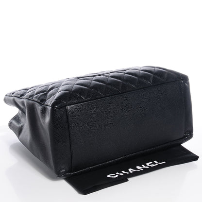 Chanel Caviar Grand Shopping Tote GST Black 4 of 6