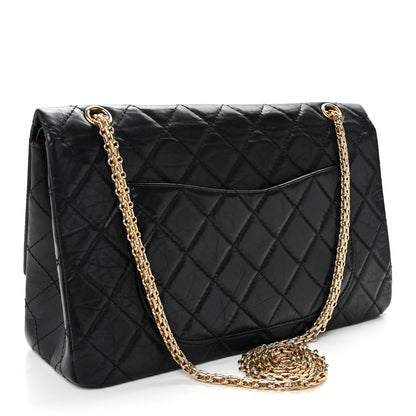 Chanel Aged Calfskin Quilted 2.55 Reissue 227 Flap Black 3 of 10