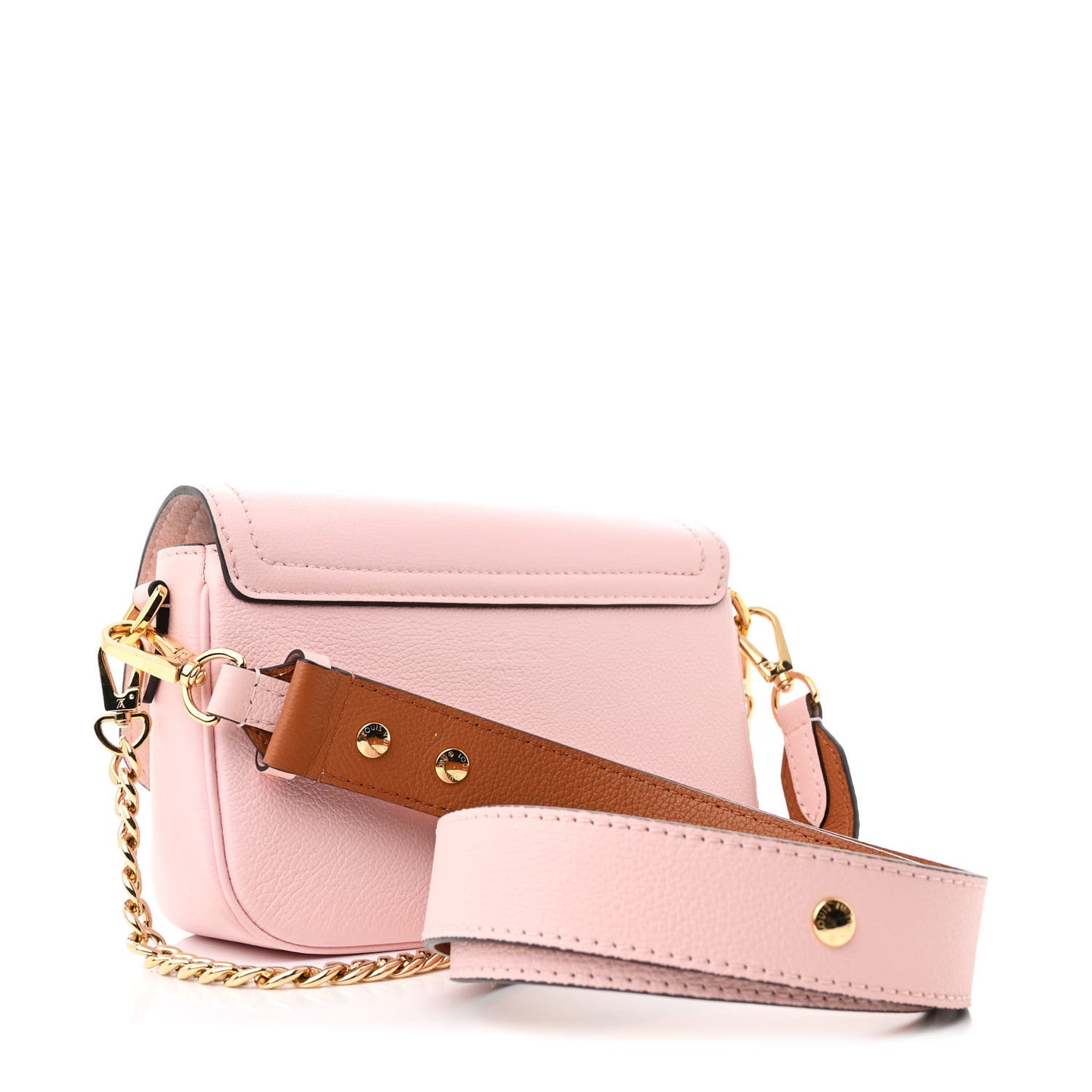Grained Calfskin Lockme Tender Rose Water