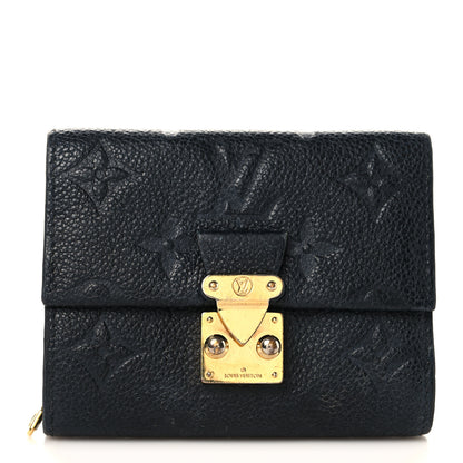 Louis Vuitton Empreinte Metis Compact Wallet Black 1 of 7