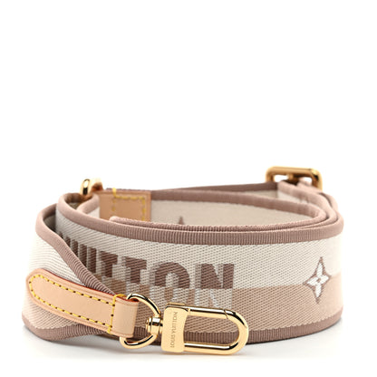 Louis Vuitton Jacquard Speedy Bandouliere 20 Shoulder Strap Beige 1 of 4