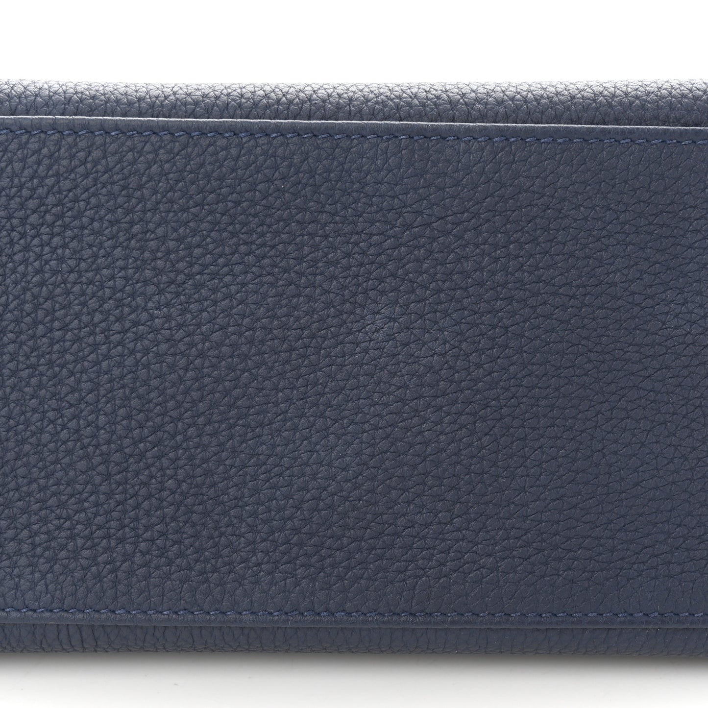 Togo Horseshoe Au Galop Kelly Retourne 28 Bleu Nuit Rouge H Fauve