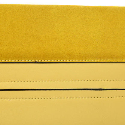 Celine Suede Calfskin Pony Hair Medium Tri-Color Diamond Shoulder Bag Multi 8 of 9