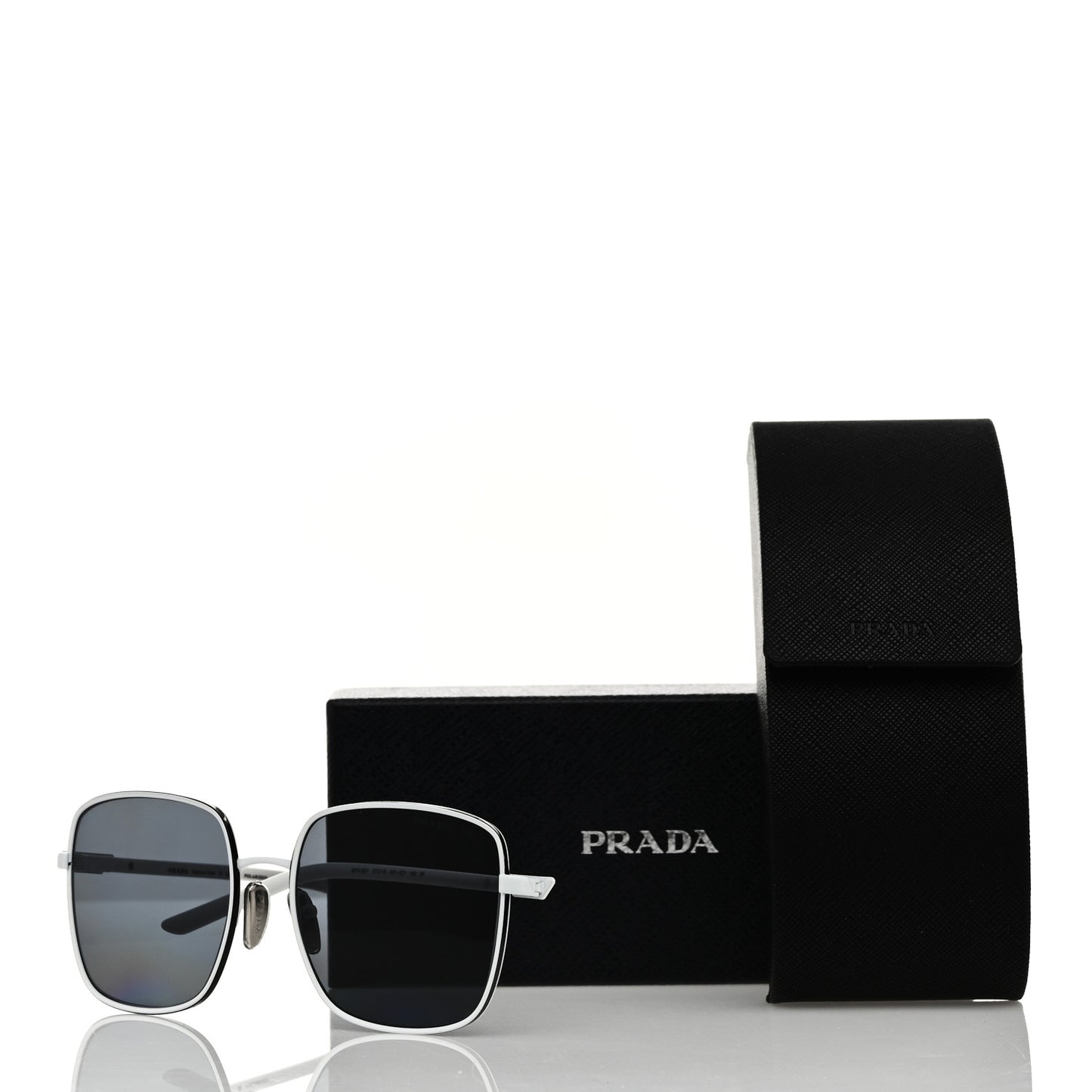 Metal Sunglasses SPR 55Y White