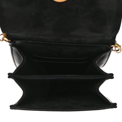 Christian Dior Lambskin Studded Vertical Diorama Black 5 of 9