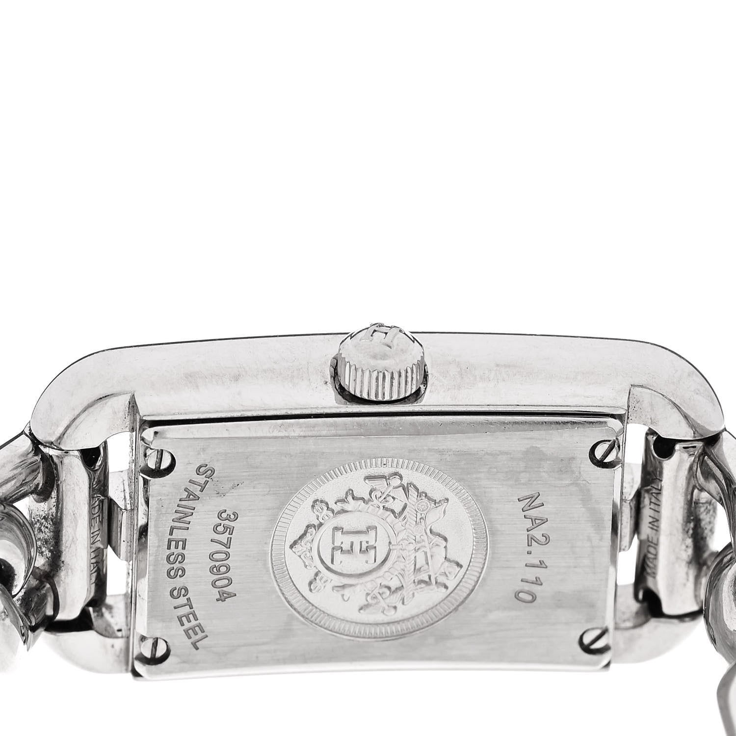 Hermes Stainless Steel 17mm Nantucket Quartz Watch 4 of 5