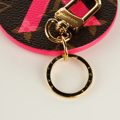 Louis Vuitton Monogram Illustre V Bag Charm Key Ring Grenade 3 of 8