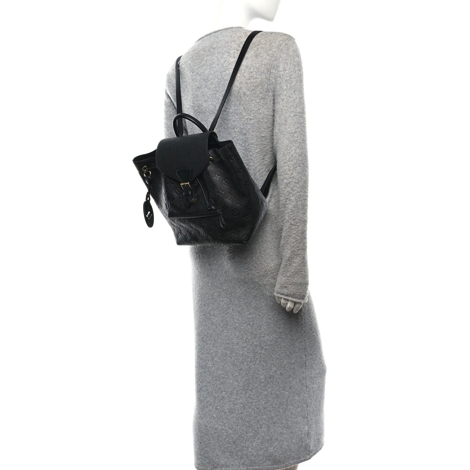 Louis Vuitton Empreinte Montsouris NM Backpack Black 2 of 9