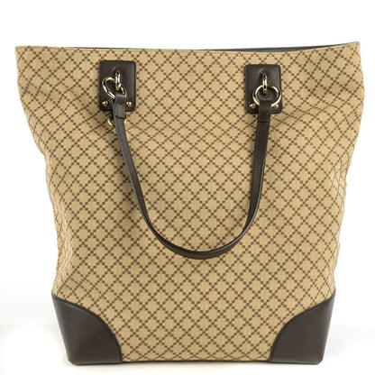 Gucci Diamante Medium Vertical Tote Dark Brown 1 of 7