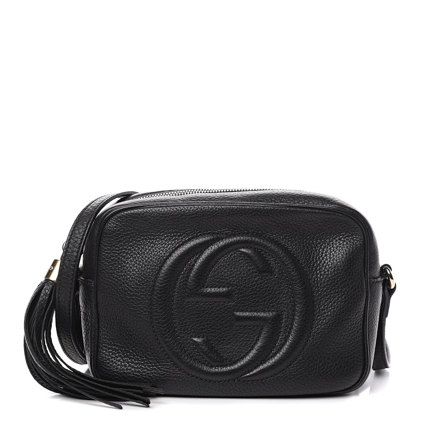 Gucci Pebbled Calfskin Small Soho Disco Bag Black 1 of 13