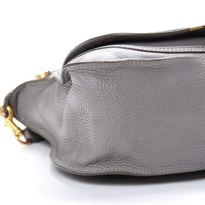 Chloe Calfskin Medium Marcie Satchel Cashmere Grey 9 of 11