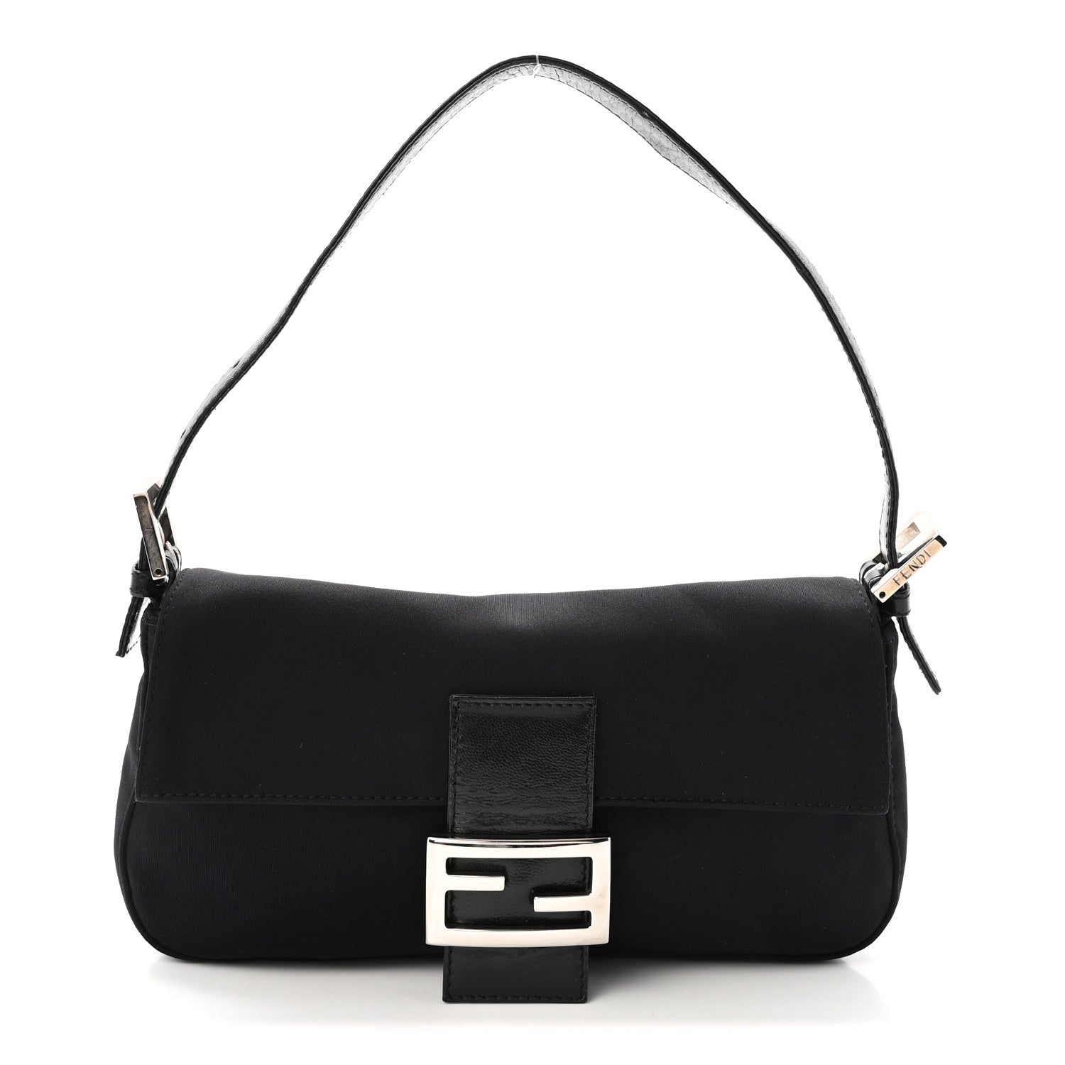 Fendi Neoprene Baguette Black 1 of 9