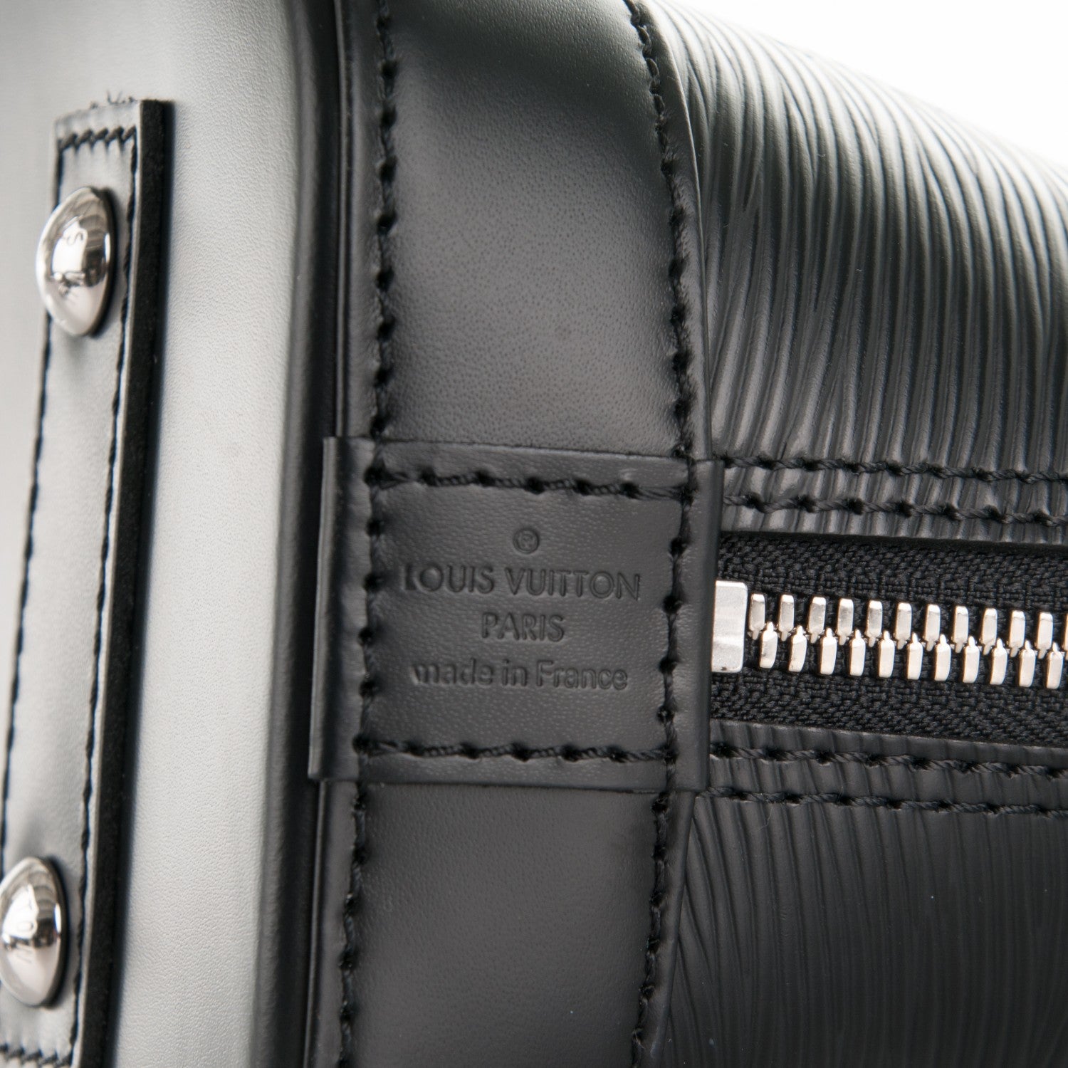 Louis Vuitton Epi Alma BB Black 5 of 7
