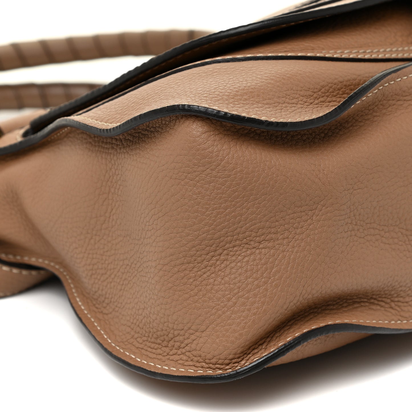 Calfskin Medium Marcie Satchel Nut