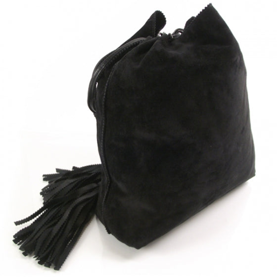 Suede Tulle Bag
