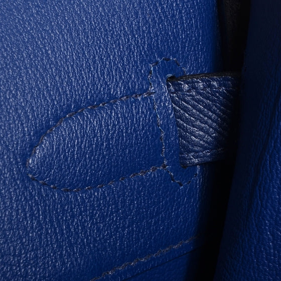 Hermes Epsom Birkin 35 Bleu Saphir 2 of 28