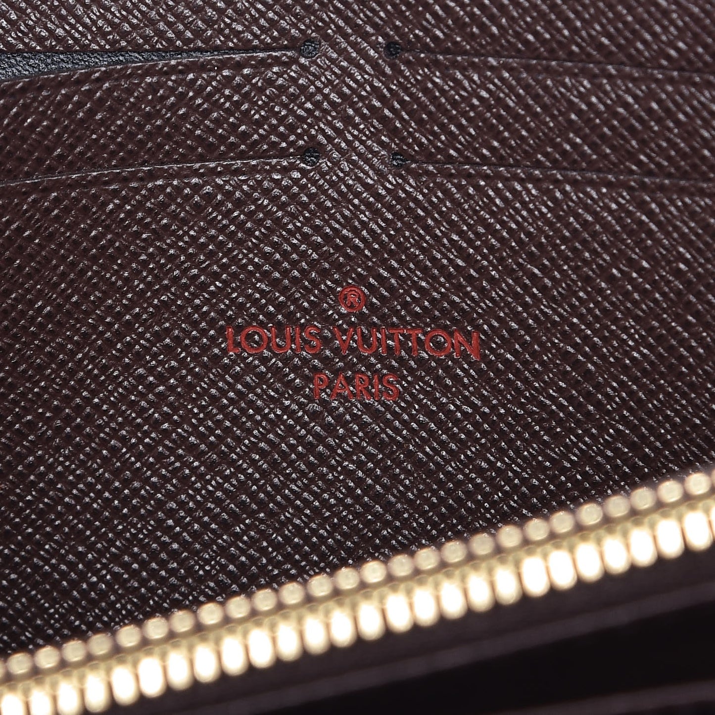 Damier Ebene Zippy Wallet