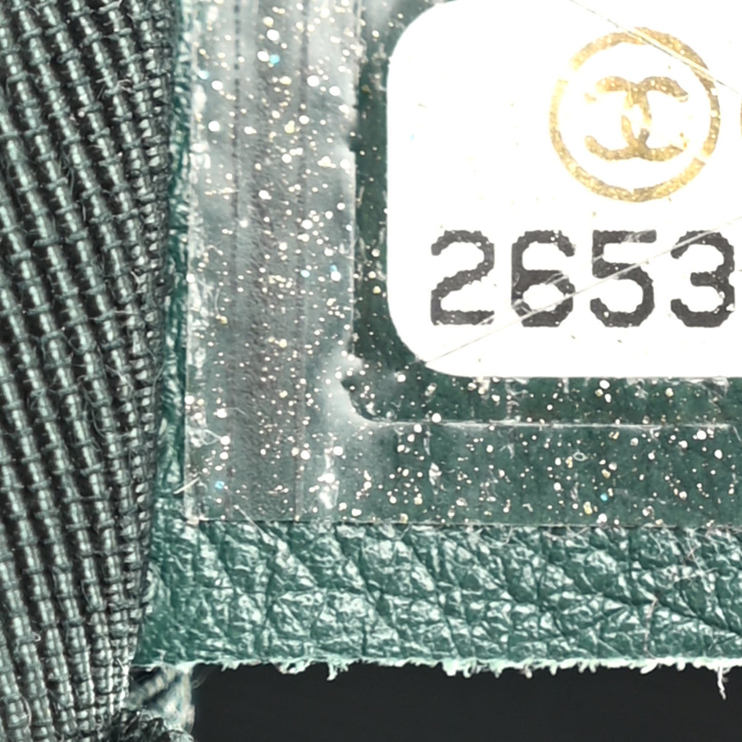 Calfskin Quilted Banane Waist Bag Fanny Pack Dark Green