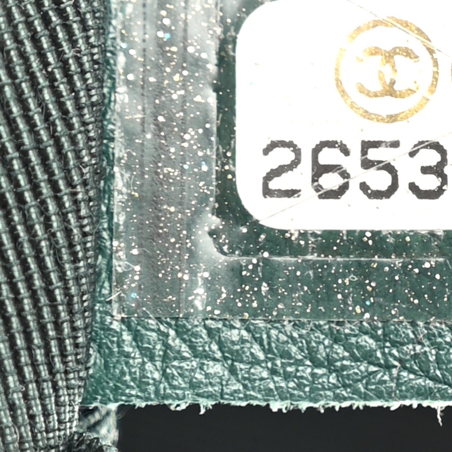 Chanel Calfskin Quilted Banane Waist Bag Fanny Pack Dark Green 7 of 10