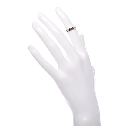 Cartier 18K Pink White Yellow Gold 3.5mm Vendome Louis Cartier Wedding Band Ring 45 3.25 2 of 5