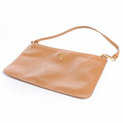 Prada Saffiano Perforated Bowler Caramel 6 of 8