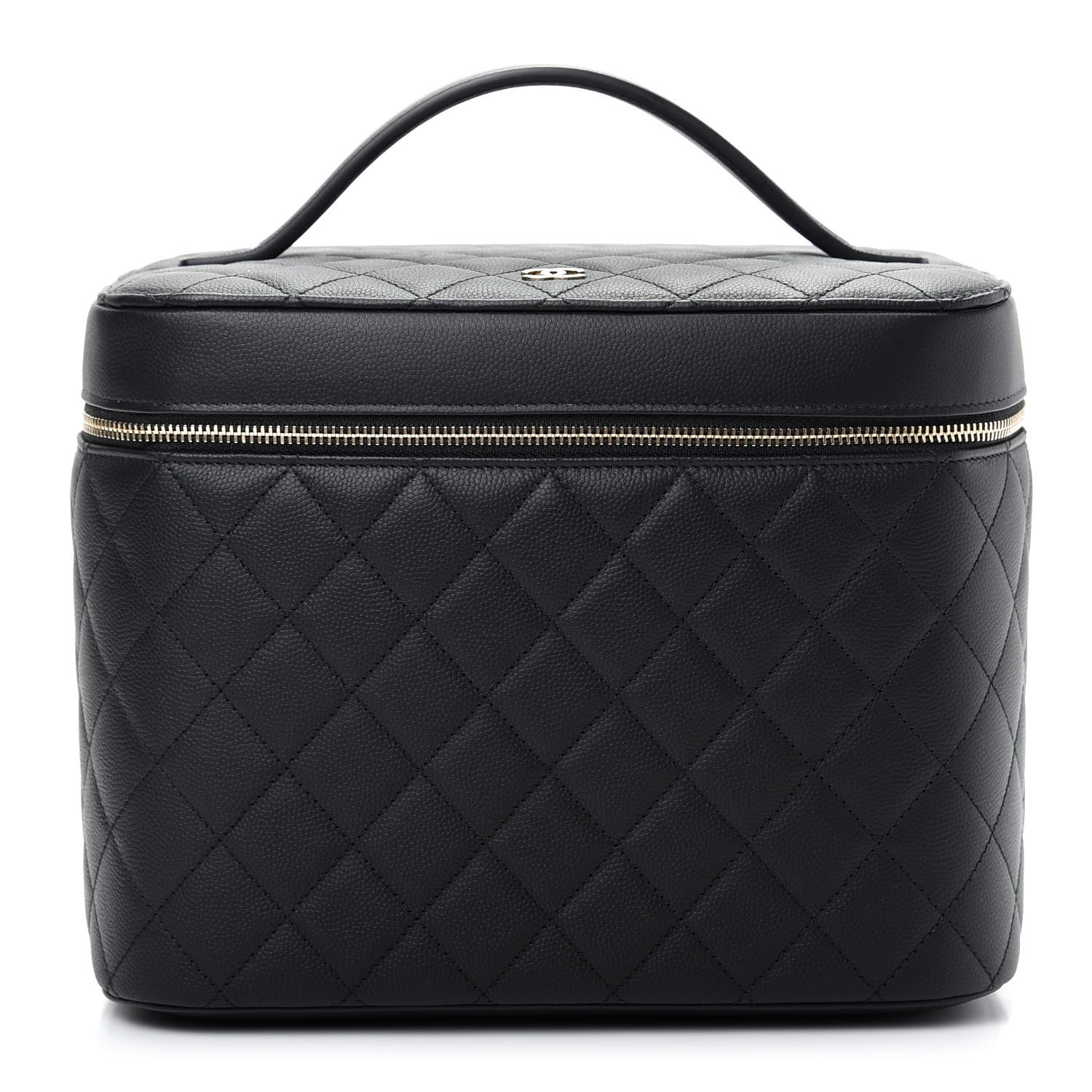 Chanel Caviar Quilted Large Vanity Pouch Black 1 of 9
