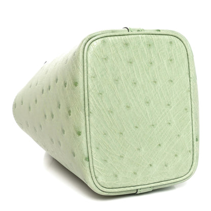 Hermes Ostrich Micro Picotin Lock Vert Criquet 4 of 10