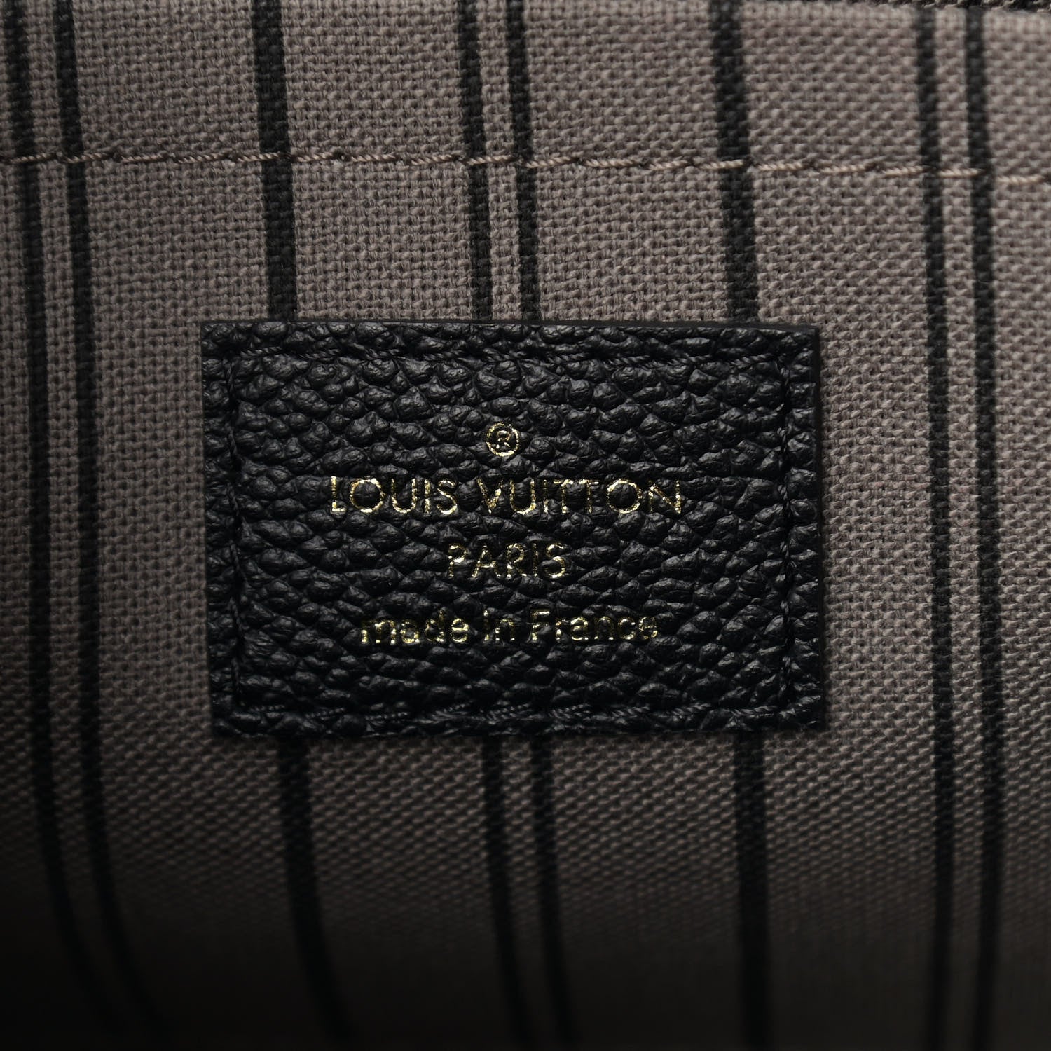 Louis Vuitton Empreinte Montaigne BB Black 6 of 11