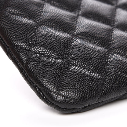Chanel Caviar Quilted Small Pouch Black 8 of 10