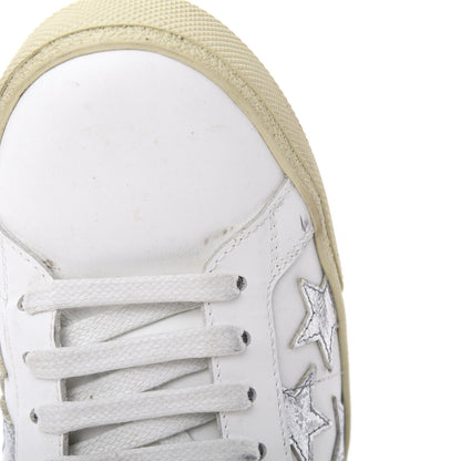 Saint Laurent Nappa Star Court Sneakers 36.5 Off White 11 of 12
