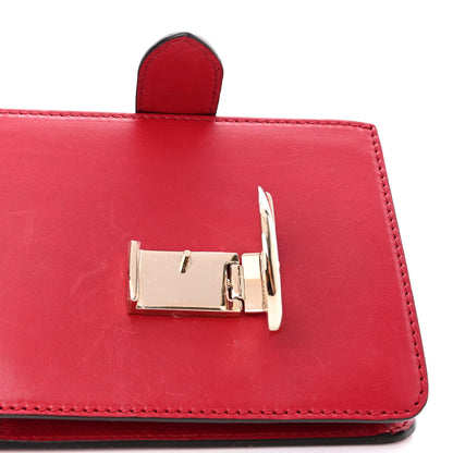 Gucci Calfskin Small 1973 Shoulder Flap Bag Hibiscus Red 15 of 19