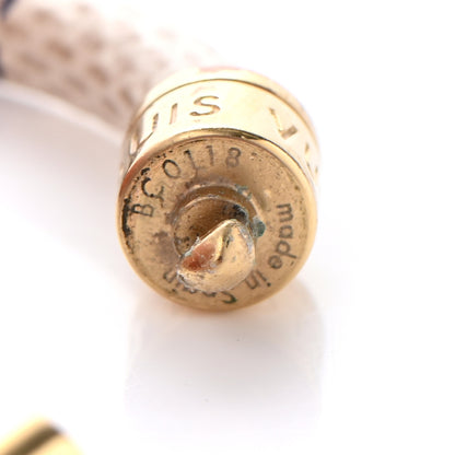 Louis Vuitton Damier Azur Keep It Bracelet 17 5 of 6